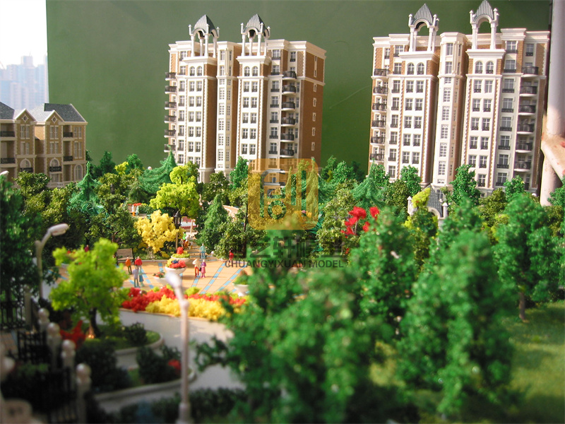 房地產(chǎn)銷售模型建筑沙盤模型制作要點有幾項？